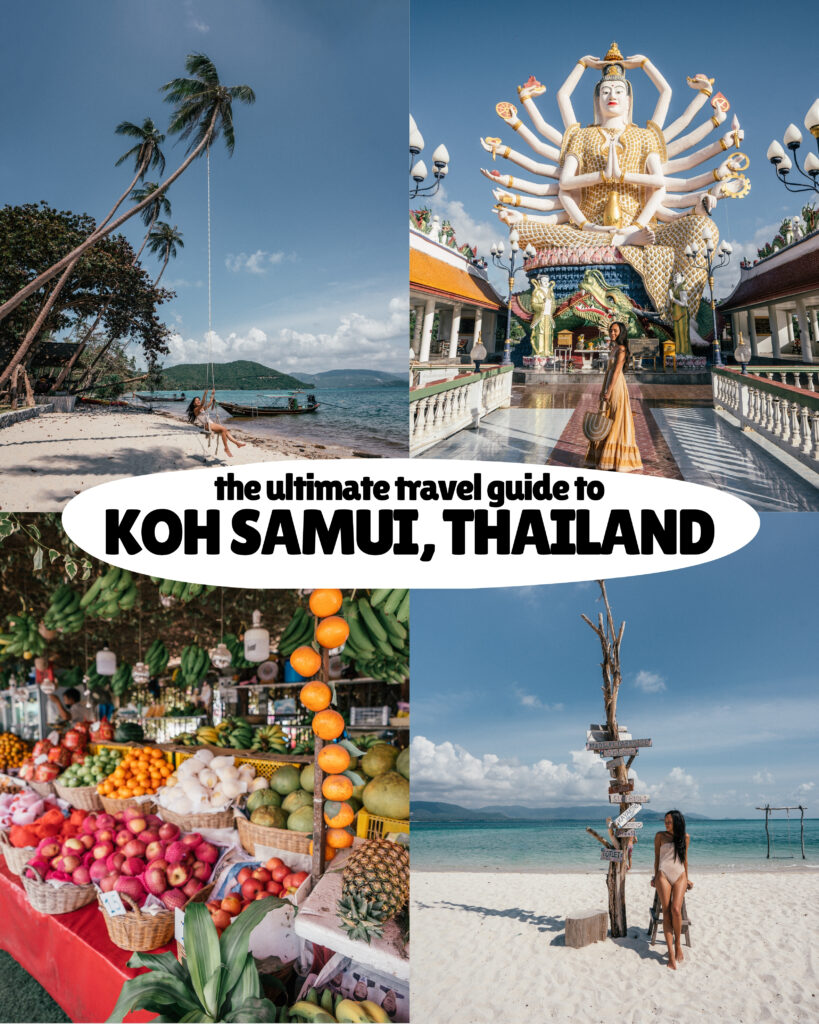 The ultimate travel guide to Koh Samui including the best beaches, places to visit, temples, resorts, restaurants and more.