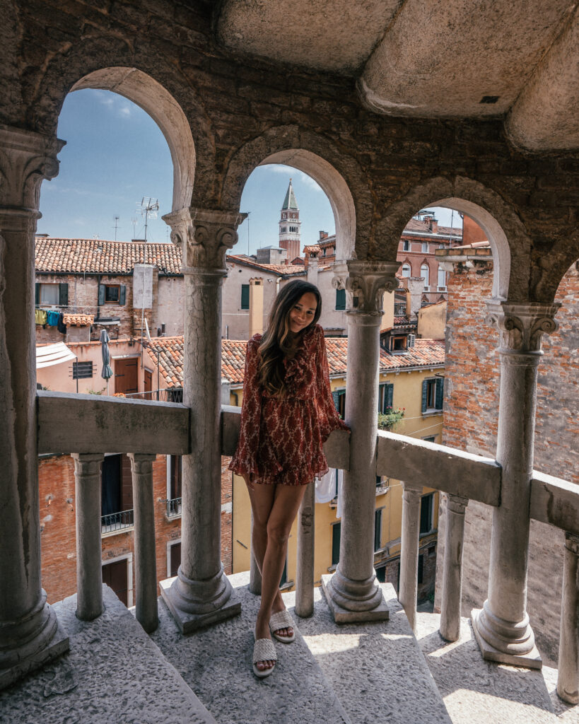 The ultimate photo guide to the 27 best Instagram spots in Venice, Italy including canals, bridges, viewpoints, historic sites and more.