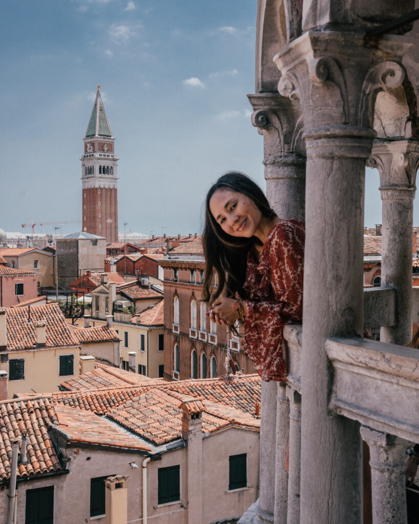 The ultimate photo guide to the 27 best Instagram spots in Venice, Italy including canals, bridges, viewpoints, historic sites and more.