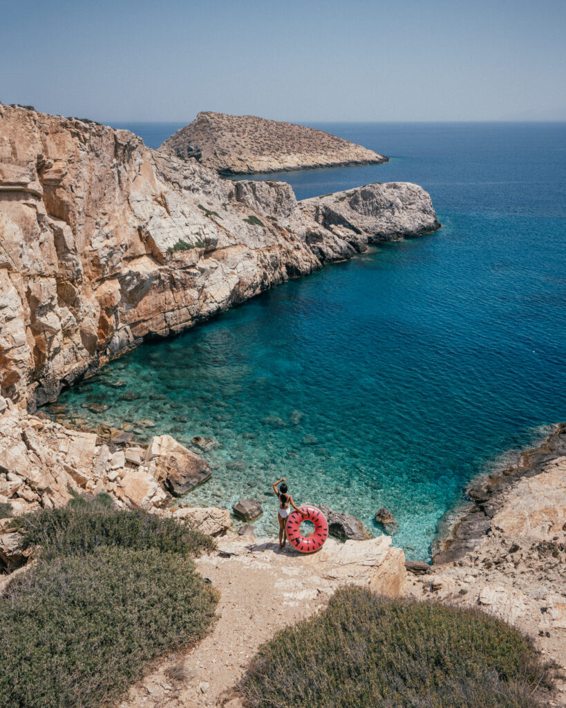 The ultimate travel guide to Ios, Greece including the best beaches, hikes, churches, sunset spots, hotels and restaurants. 