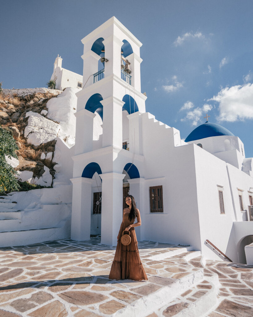 The ultimate travel guide to Ios, Greece including the best beaches, hikes, churches, sunset spots, hotels and restaurants. 