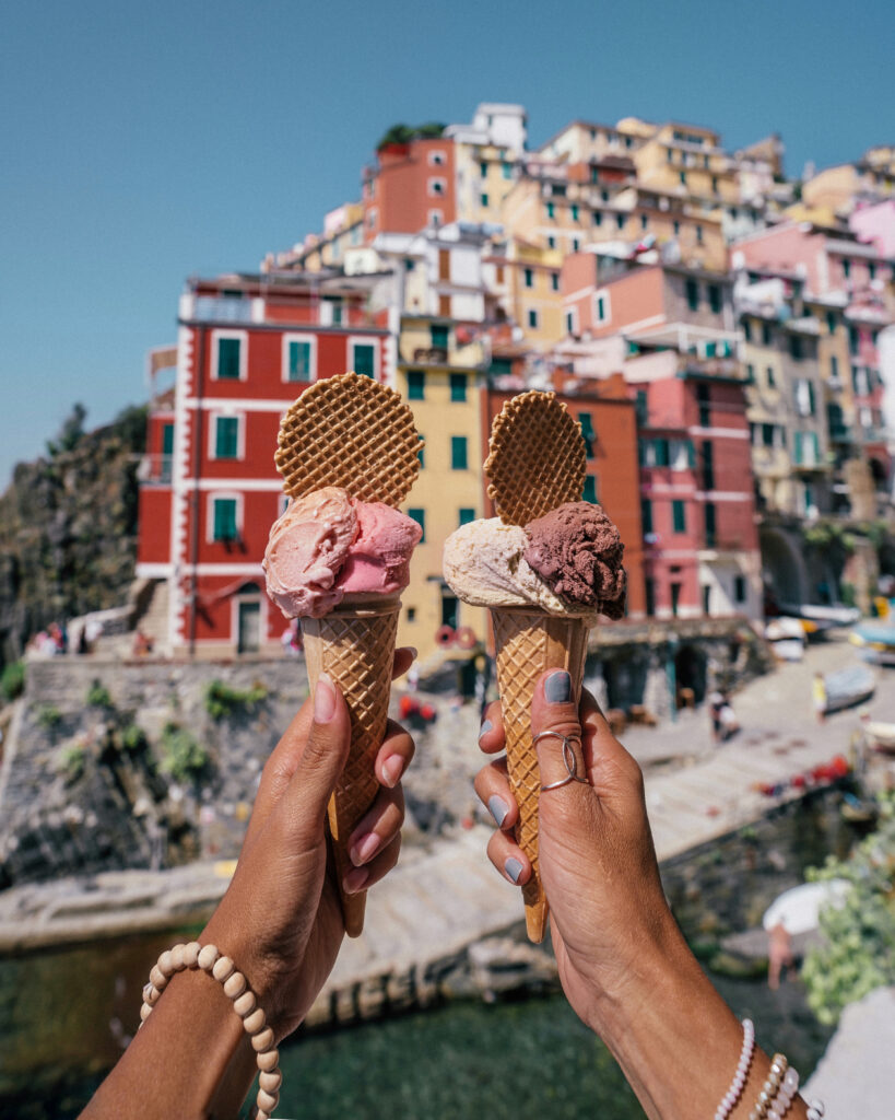 Gelato in Riomaggiore