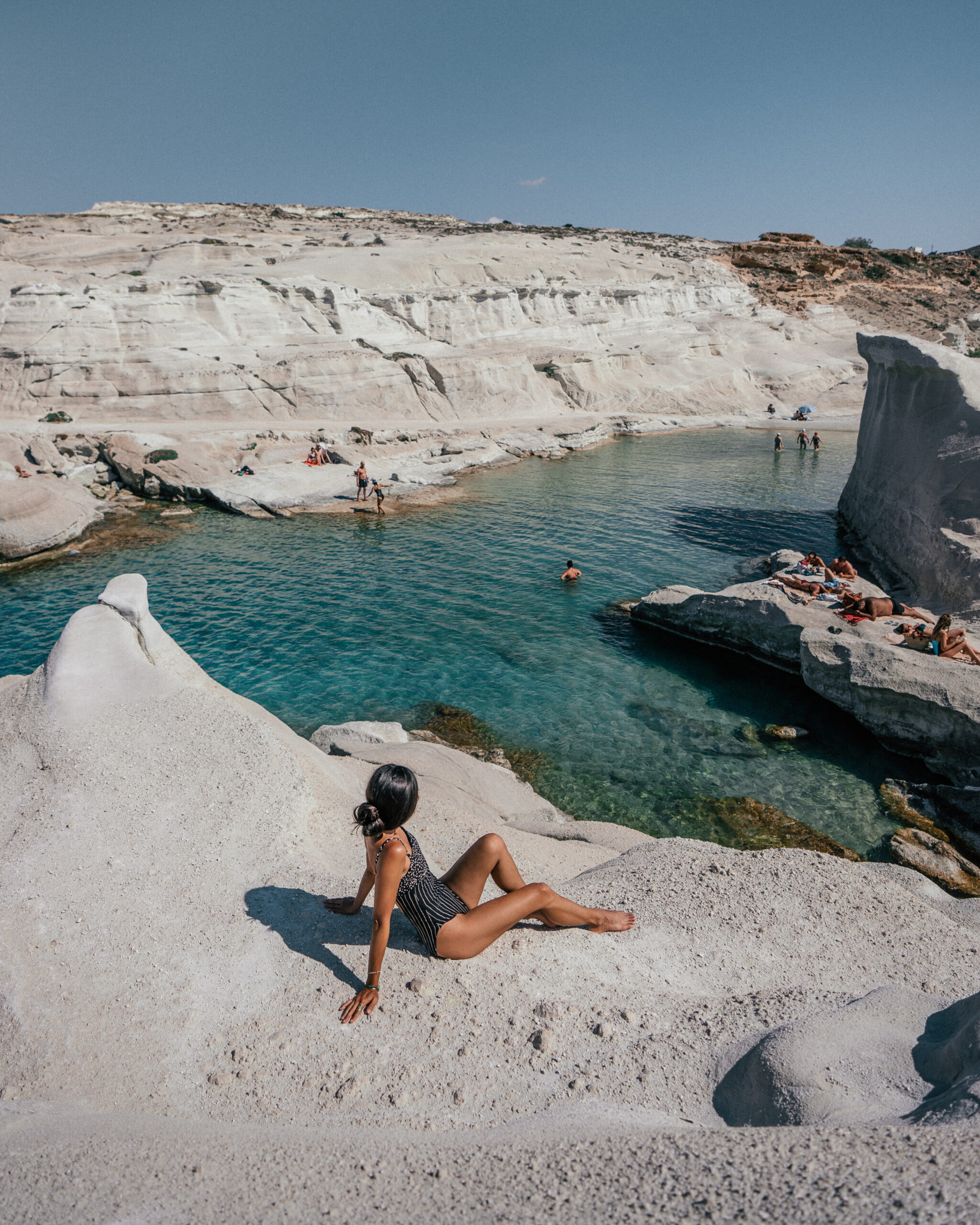 The ultimate travel guide to the Greek island of Milos including the best beaches, villages, restaurants, day trips, hotels, Google Map pins and more.