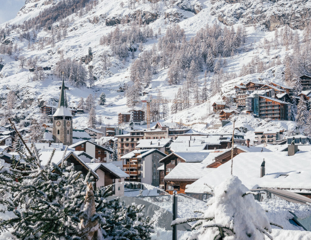 The ultimate travel guide to Zermatt, Switzerland, the winter wonderland of the Swiss Alps. Includes the best things to do, resorts, restaurants, spa, travel tips and more.
