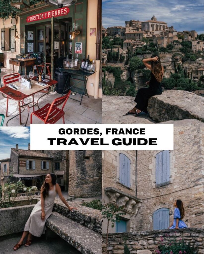 A complete travel guide to Gordes, in Provence including the best viewpoints, sights, hotels, restaurants, cafes and more.