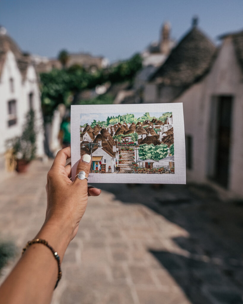 The ultimate guide to Alberobello in Puglia, Italy including the best trulli viewpoints, photo locations, hotels, Airbnb's, restaurants and more.