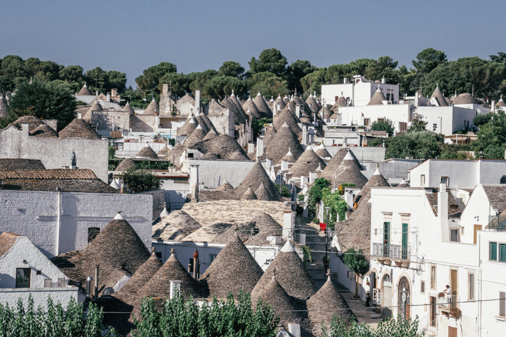 The ultimate guide to Alberobello in Puglia, Italy including the best trulli viewpoints, photo locations, hotels, Airbnb's, restaurants and more.