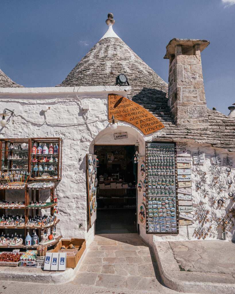 The ultimate guide to Alberobello in Puglia, Italy including the best trulli viewpoints, photo locations, hotels, Airbnb's, restaurants and more.