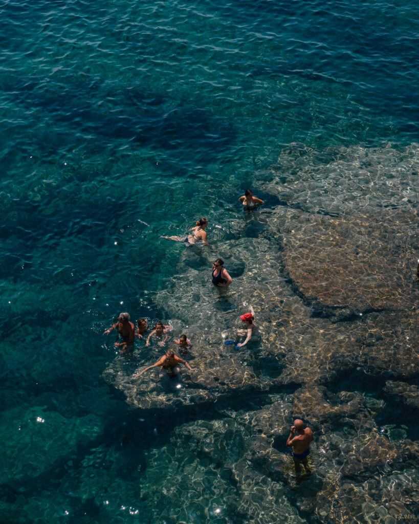 A complete guide the Bagno Marino Archi, the best beach club in Puglia, Italy.