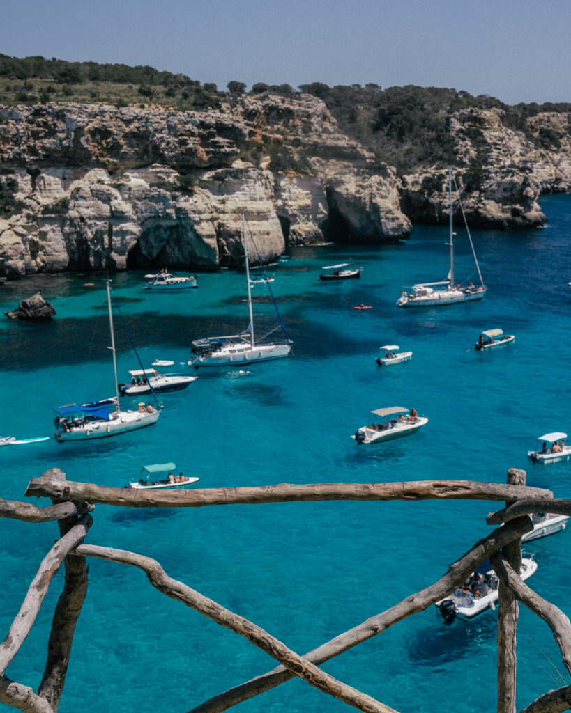 A complete guide to the island of Menorca in Spain including the best beaches, calas, towns, hotels, restaurants, cliff bars and more.