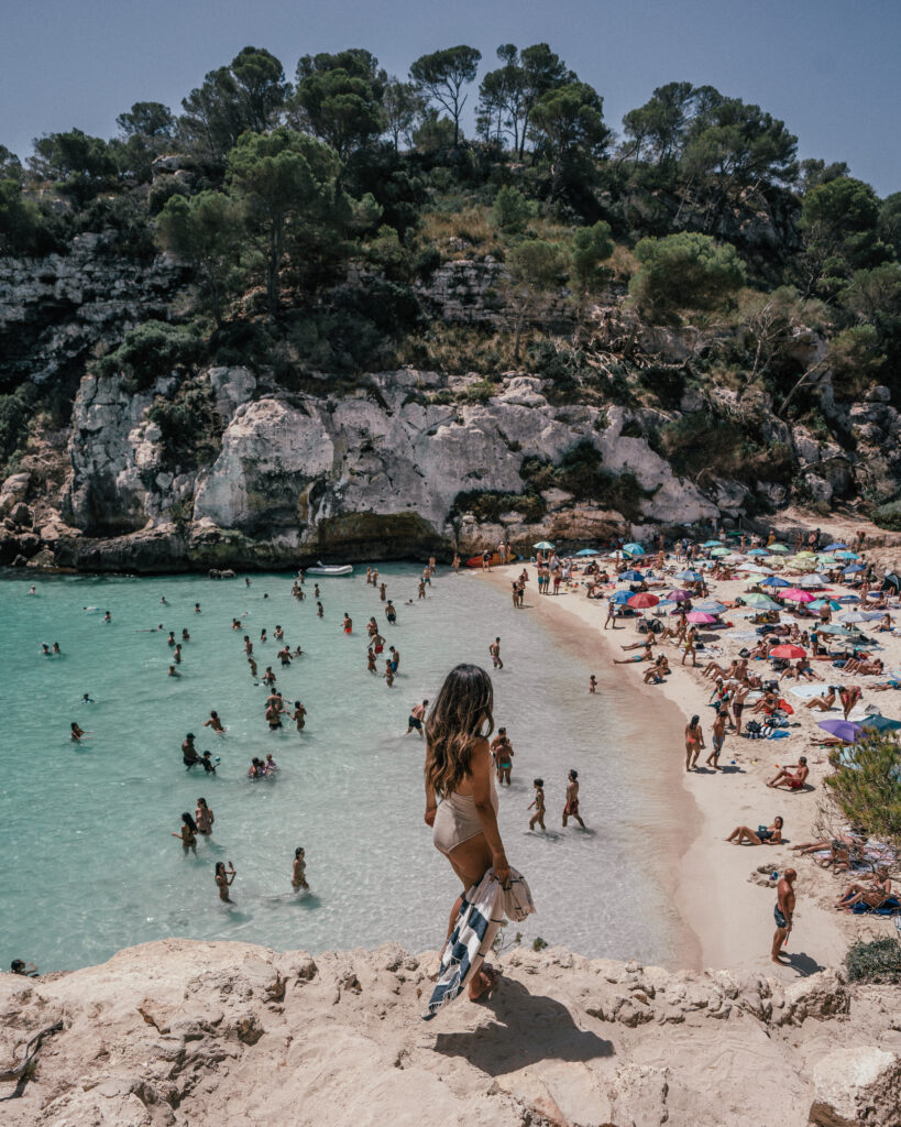 A complete guide to the island of Menorca in Spain including the best beaches, calas, towns, hotels, restaurants, cliff bars and more.