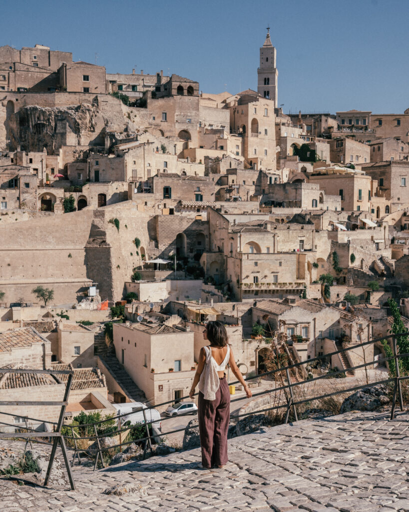 The ultimate travel guide to Matera, Italy including the best places to visit, viewpoints, photo locations, cave hotels, restaurants and more.