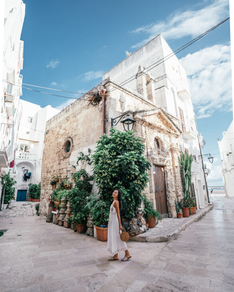 A complete travel guide to Monopoli in Puglia, Italy including the best places to visit, beaches, viewpoints, hotels, restaurants, travel tips and more.