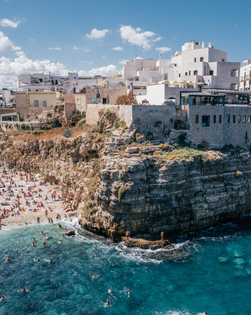 A complete travel guide to Polignano a Mare in Puglia, Italy including the best places to visit, beaches, viewpoints, photo locations, hotels, restaurants and more.