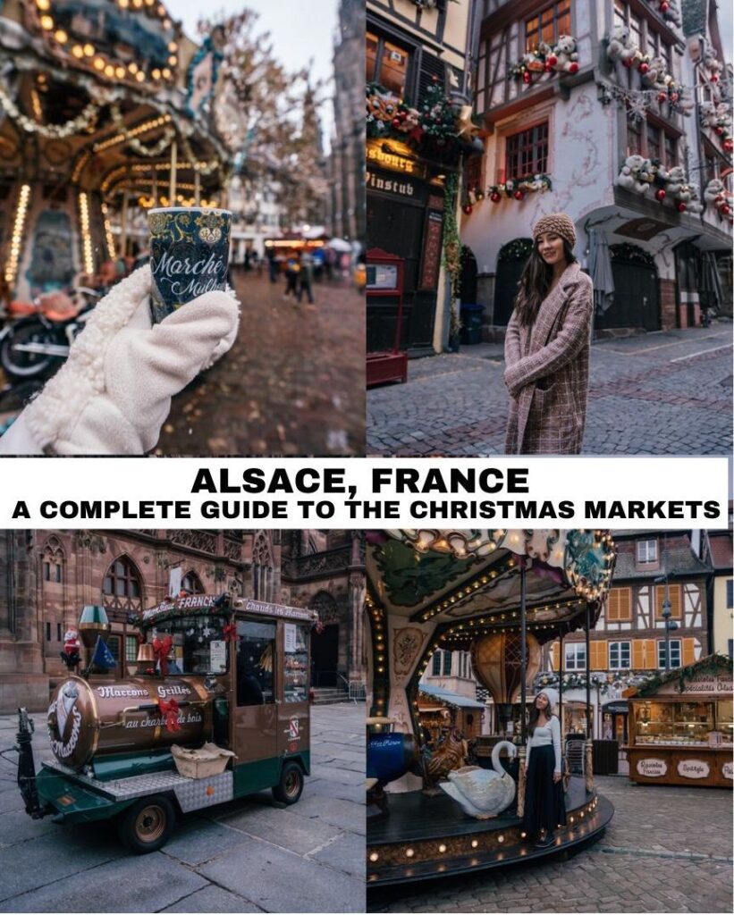 The ultimate guide to the Christmas markets of Alsace, France including Strasbourg, Colmar, Obernai, Eguisheim, Mulhouse, Ribeauville and more.