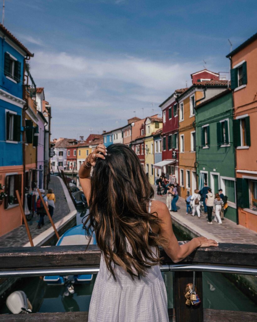 The ultimate photo guide to the 24 best Instagram spots in Venice, Italy including canals, bridges, viewpoints, historic sites and more.