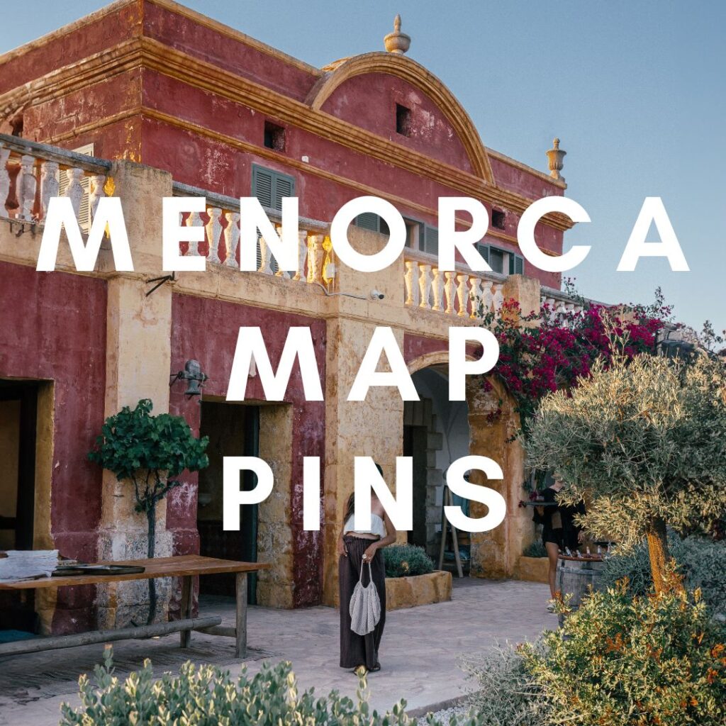 A complete guide to the island of Menorca in Spain including the best beaches, calas, towns, hotels, restaurants, cliff bars, Google Map pins and more.