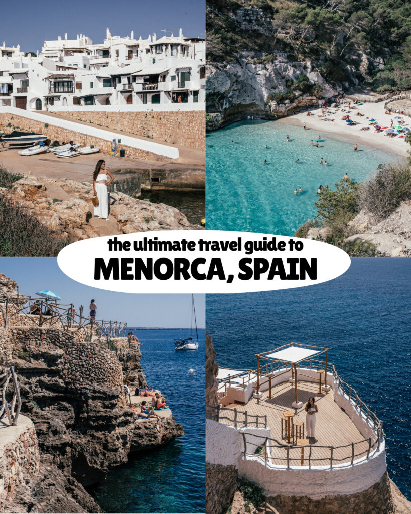 A complete guide to the island of Menorca in Spain including the best beaches, calas, towns, hotels, restaurants, cliff bars and more.