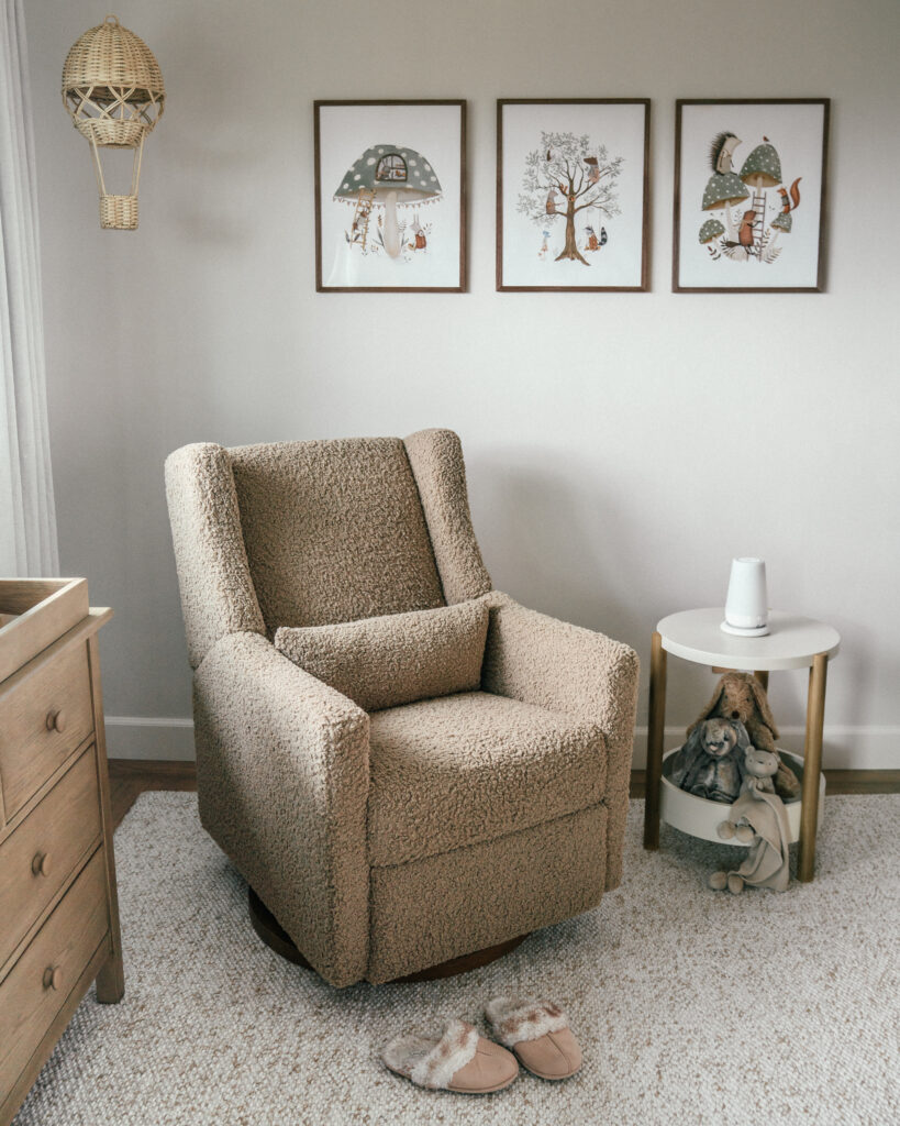 A complete guide to designing a baby nursery from scratch including theme selection, furniture pieces, color palette, accent details and must-have baby items.