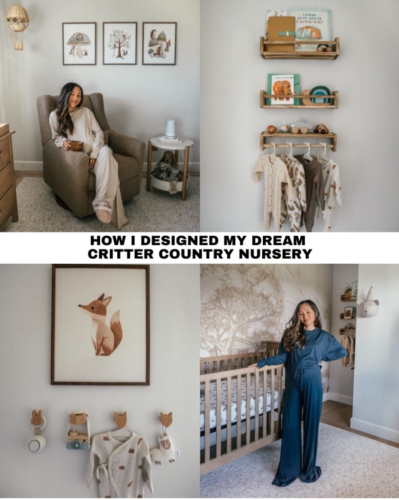 A complete guide to designing a baby nursery from scratch including theme selection, furniture pieces, color palette, accent details and must-have baby items.