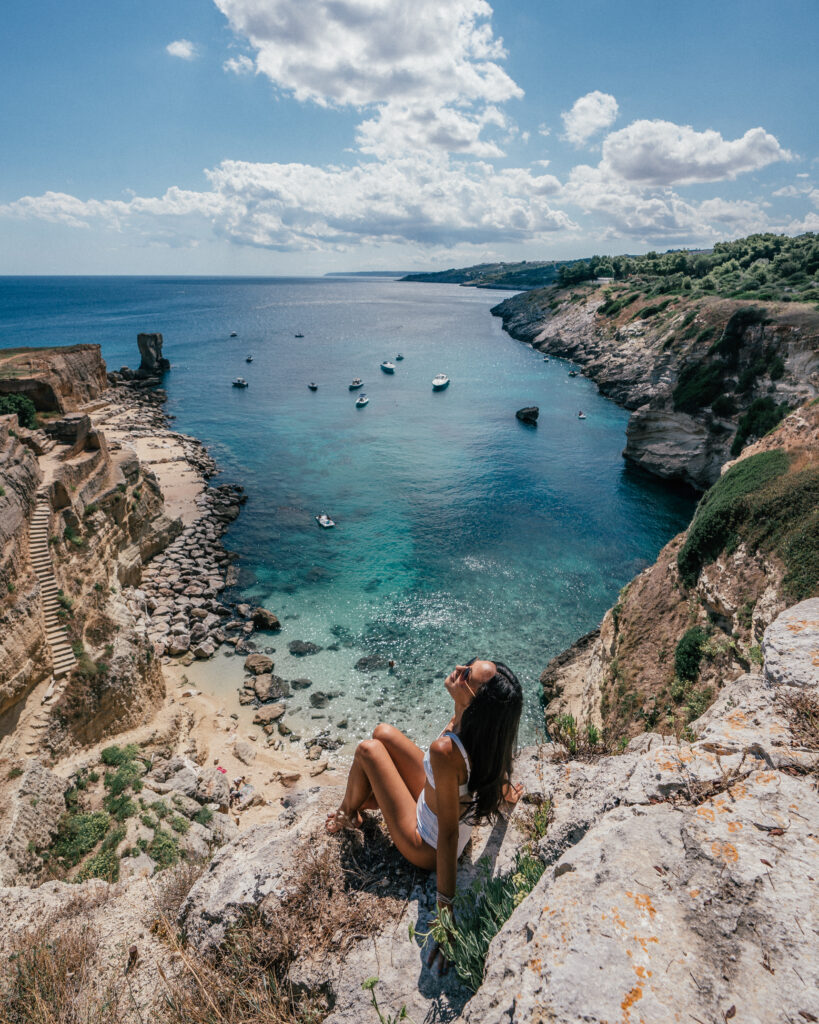 A complete guide the Bagno Marino Archi, the best beach club in Puglia, Italy.