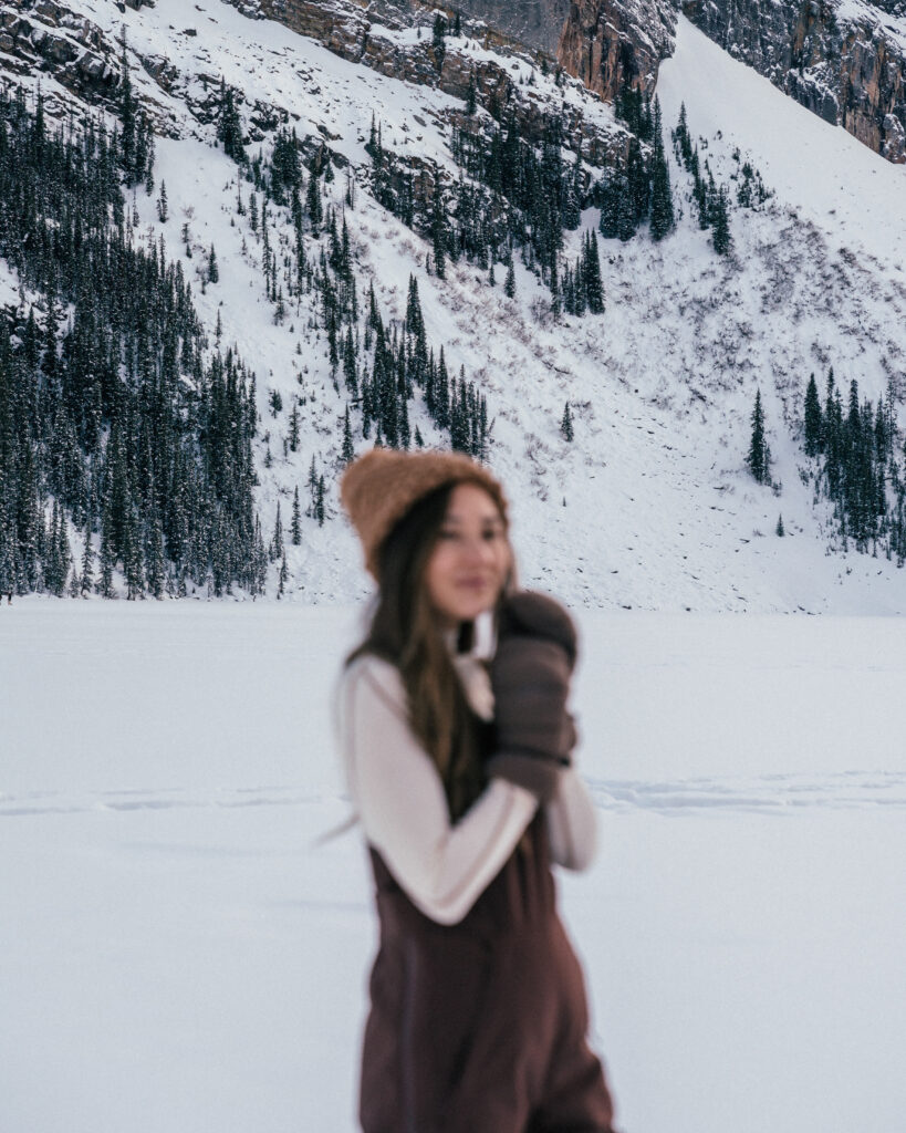 The ultimate travel guide to winter on Lake Louise in Canada including the best activities, viewpoints, ice hikes, places to visit, hotels, restaurants and more. 