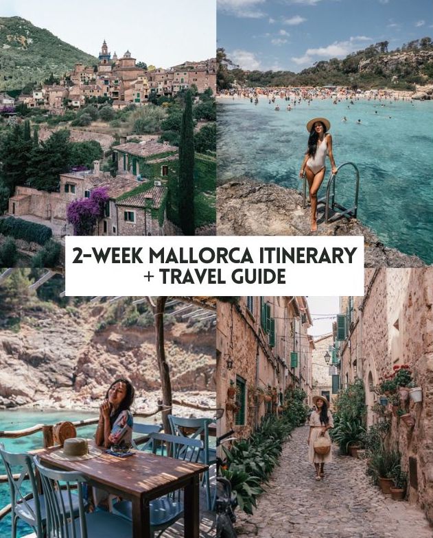 The ultimate 2-week itinerary and travel guide to plan your trip to Mallorca including the best beaches, calas, villages, viewpoints, Mallorca photo locations, hotels, restaurants and more.