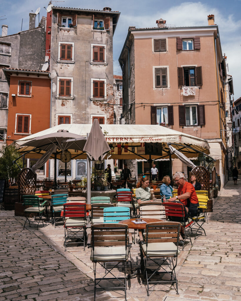 The ultimate travel guide to Rovinj, Croatia including the best places to visit, beaches, viewpoints, Istria day trips, hotels, cliff bars, restaurants and more.