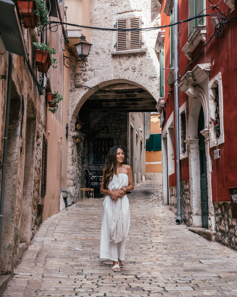 The ultimate travel guide to Rovinj, Croatia including the best places to visit, beaches, viewpoints, Istria day trips, hotels, cliff bars, restaurants and more.