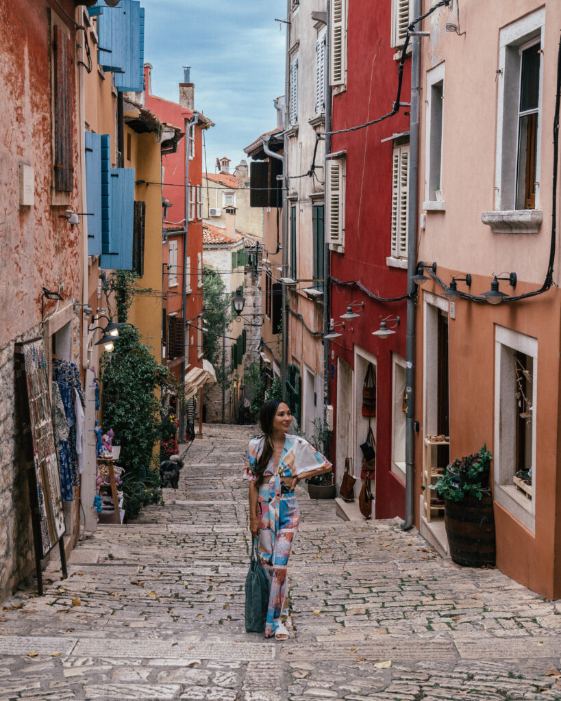 The ultimate travel guide to Rovinj, Croatia including the best places to visit, beaches, viewpoints, Istria day trips, hotels, cliff bars, restaurants and more.