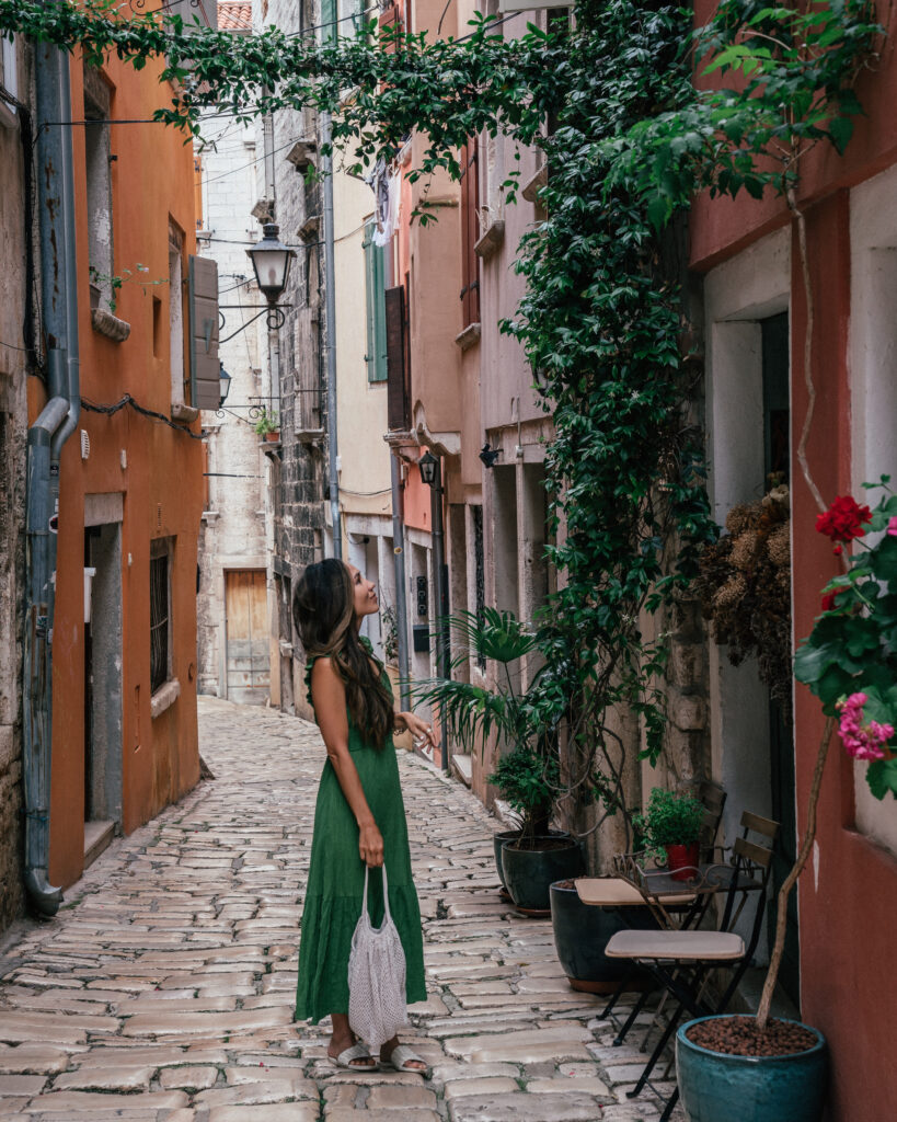 The ultimate travel guide to Rovinj, Croatia including the best places to visit, beaches, viewpoints, Istria day trips, hotels, cliff bars, restaurants and more.