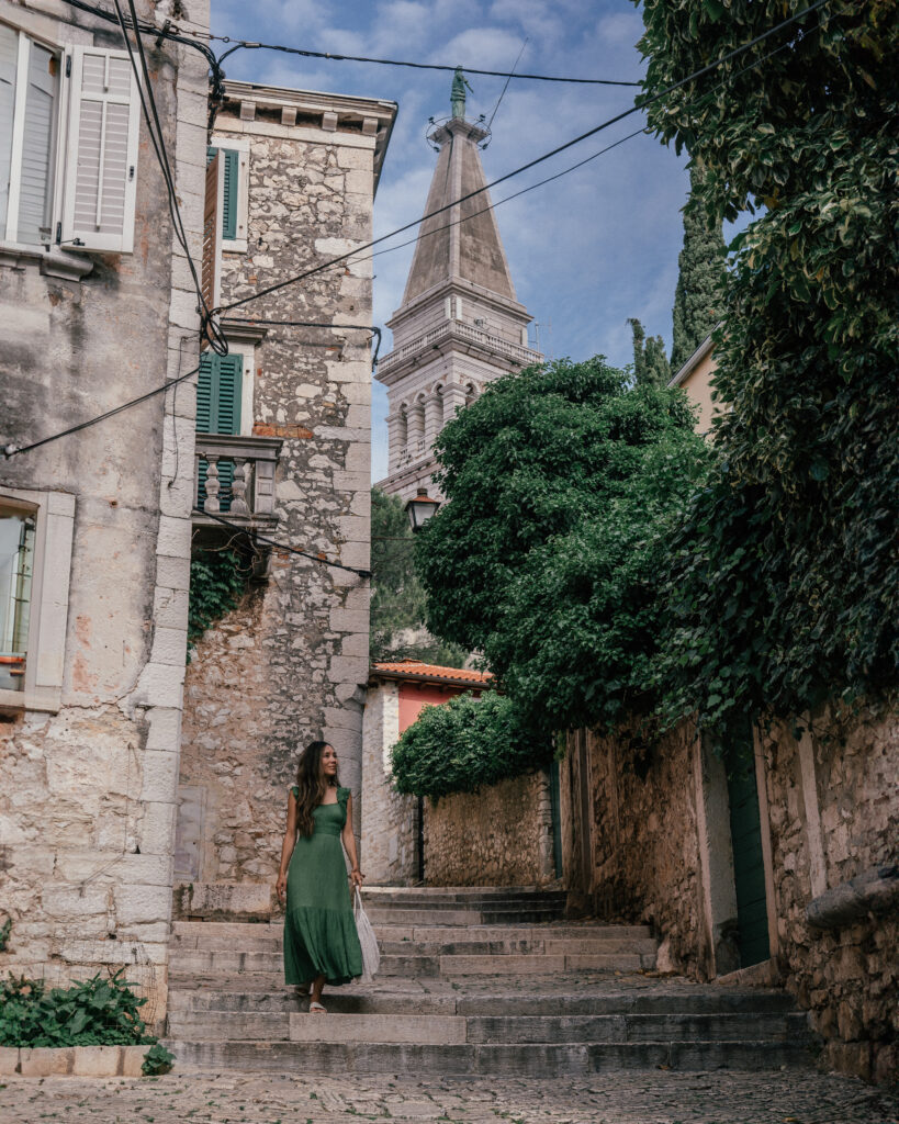 The ultimate travel guide to Rovinj, Croatia including the best places to visit, beaches, viewpoints, Istria day trips, hotels, cliff bars, restaurants and more.