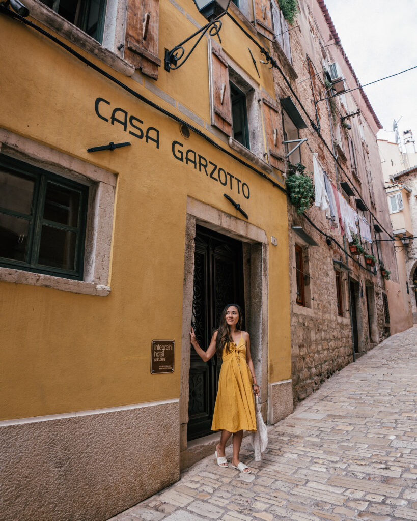 The ultimate travel guide to Rovinj, Croatia including the best places to visit, beaches, viewpoints, Istria day trips, hotels, cliff bars, restaurants and more.