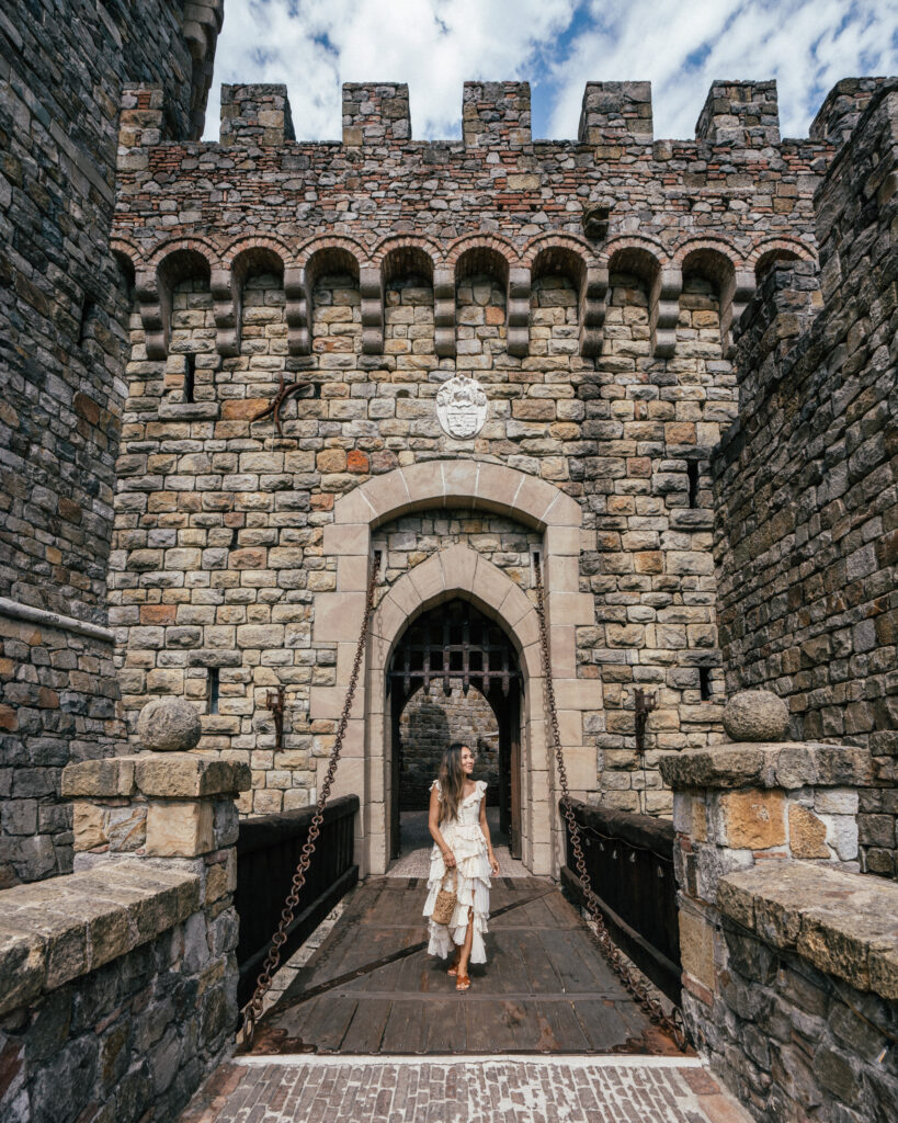 A complete guide to visiting Castillo di Amarossa, a Tuscan castle and winery in Napa Valley, California.