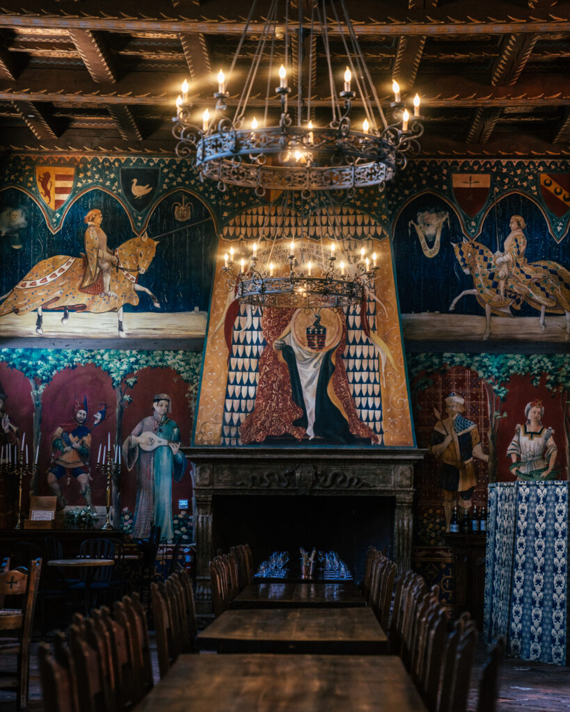 A complete guide to visiting Castillo di Amarossa, a Tuscan castle and winery in Napa Valley, California.