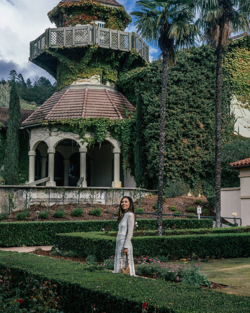 Travel guide to 10 wineries in Napa Valley and Sonoma County that look like Europe including Italy, France and Germany.