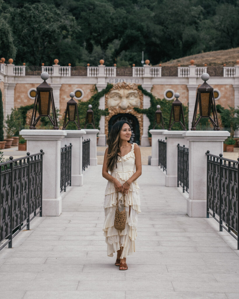 Travel guide to 10 wineries in Napa Valley and Sonoma County that look like Europe including Italy, France and Germany.