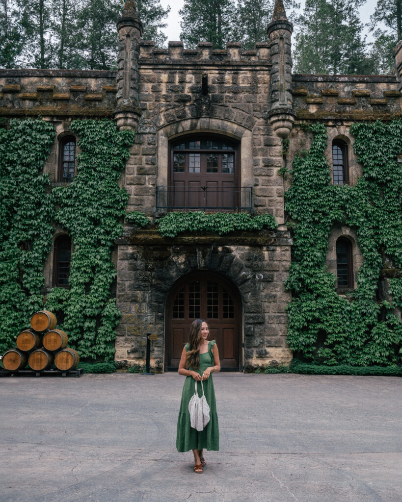 Travel guide to 10 wineries in Napa Valley and Sonoma County that look like Europe including Italy, France and Germany.