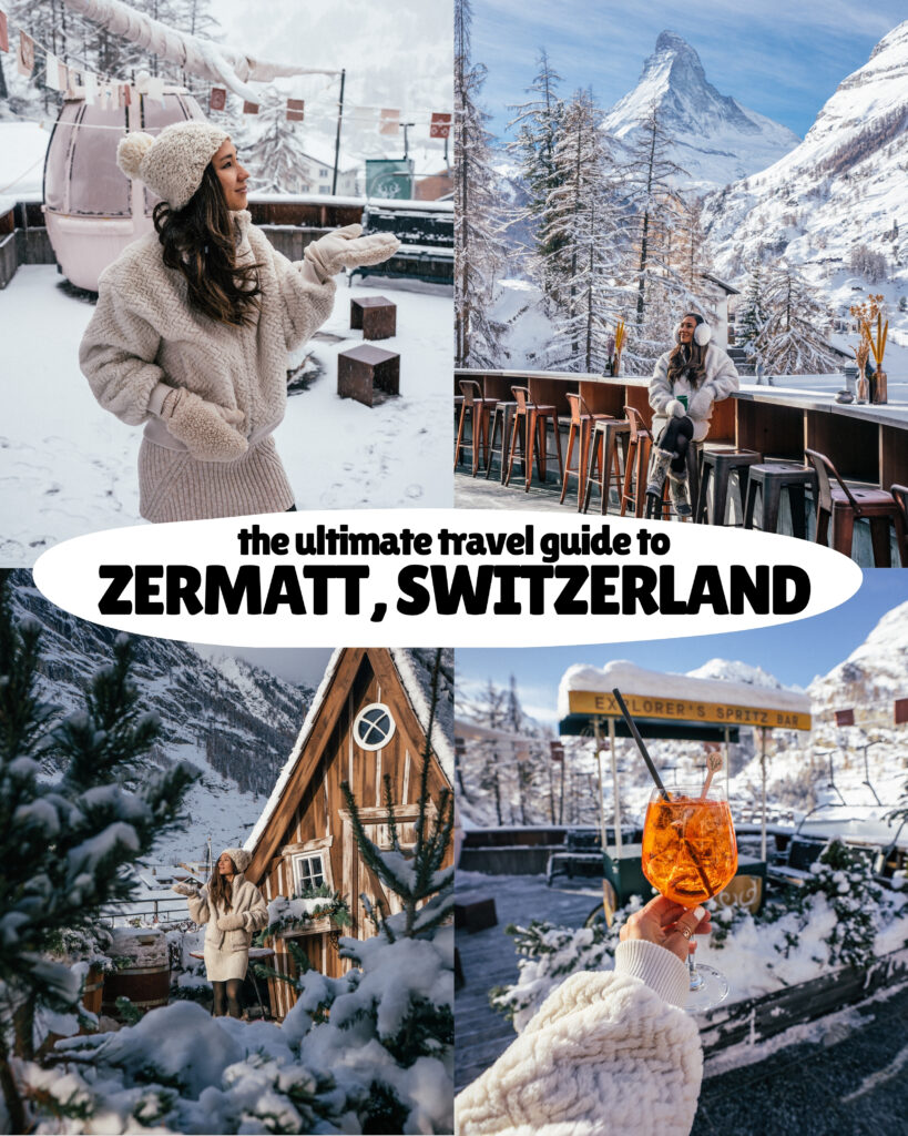 The ultimate travel guide to Zermatt, Switzerland, the winter wonderland of the Swiss Alps. Includes the best things to do, resorts, restaurants, spa, travel tips and more.