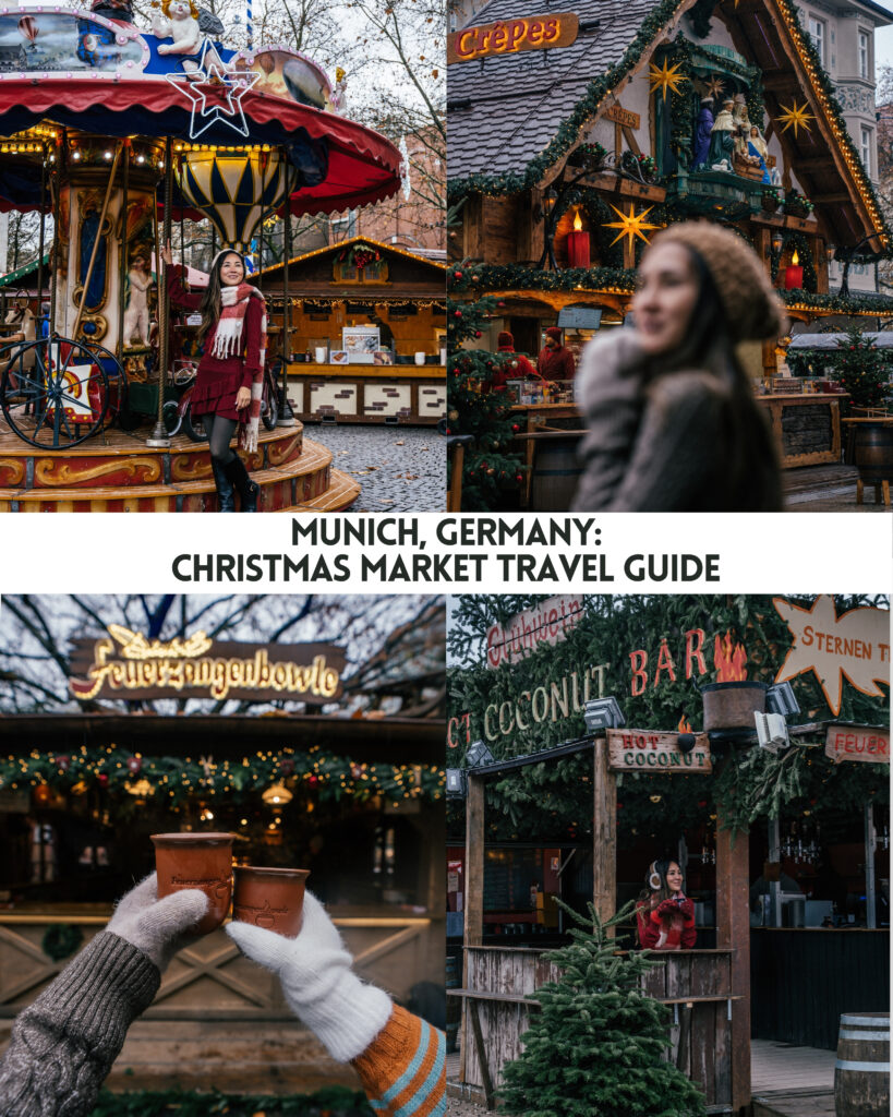 A complete guide to Christmas season in Munich, Germany including the best Christmas markets, places to visit, viewpoints, hotels, restaurants and more.