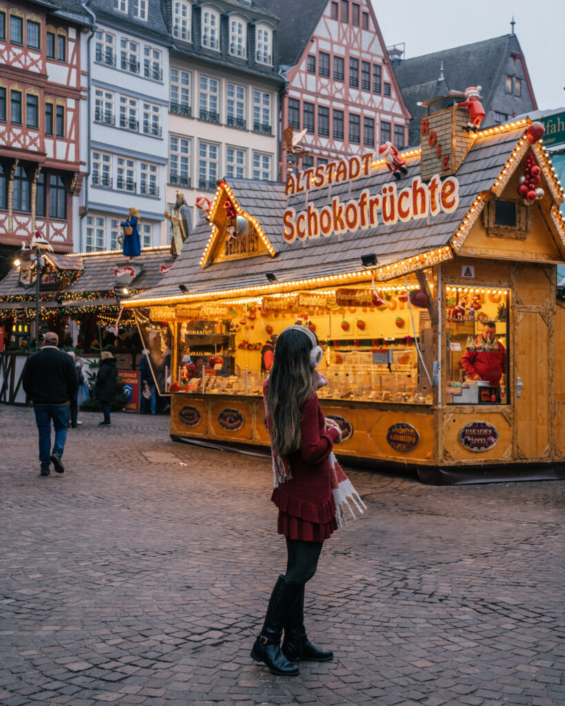 A complete guide to the Frankfurt Christmas markets including the best markets, places to visit, restaurants, hotels, and travel tips.