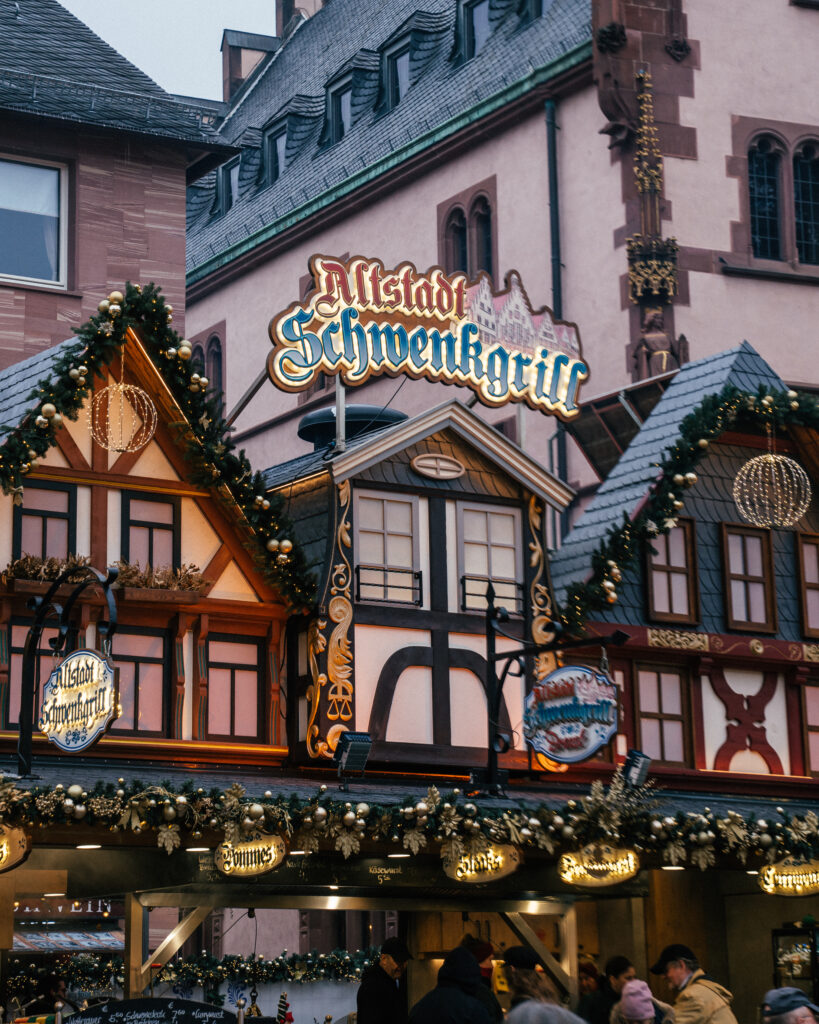 A complete guide to the Frankfurt Christmas markets including the best markets, places to visit, restaurants, hotels, and travel tips.