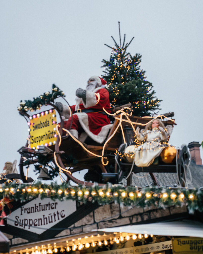 A complete guide to the Frankfurt Christmas markets including the best markets, places to visit, restaurants, hotels, and travel tips.