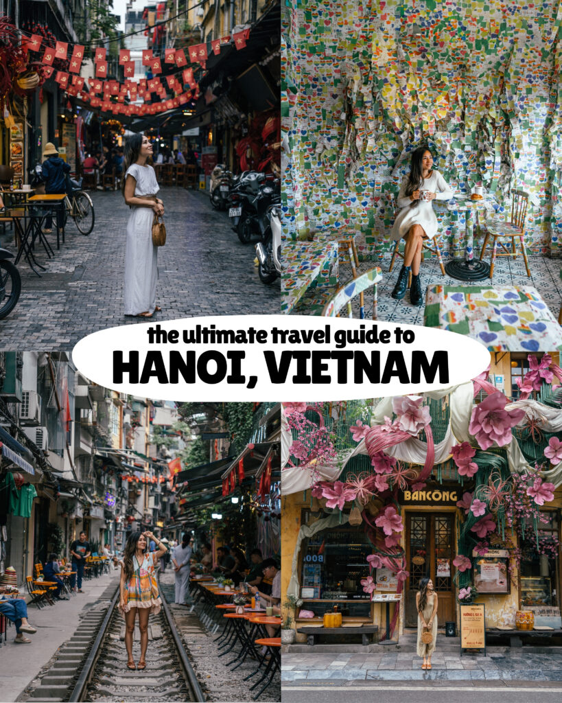 The ultimate travel guide to Hanoi, Vietnam includes the best places to visit, Hanoi photo locations, bars, cafes, restaurants, hotels, travel tips and more. 