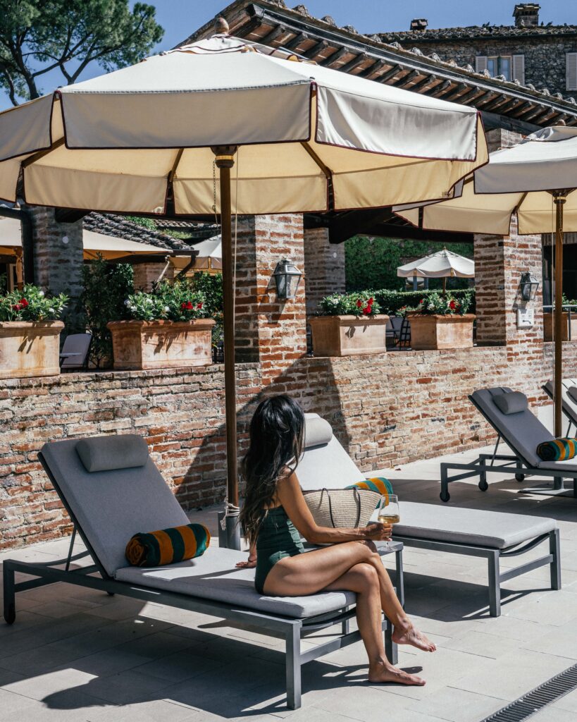 Photo diary from Borgo San Felice, a bucket list hotel stay in the heart of Tuscany, Italy.