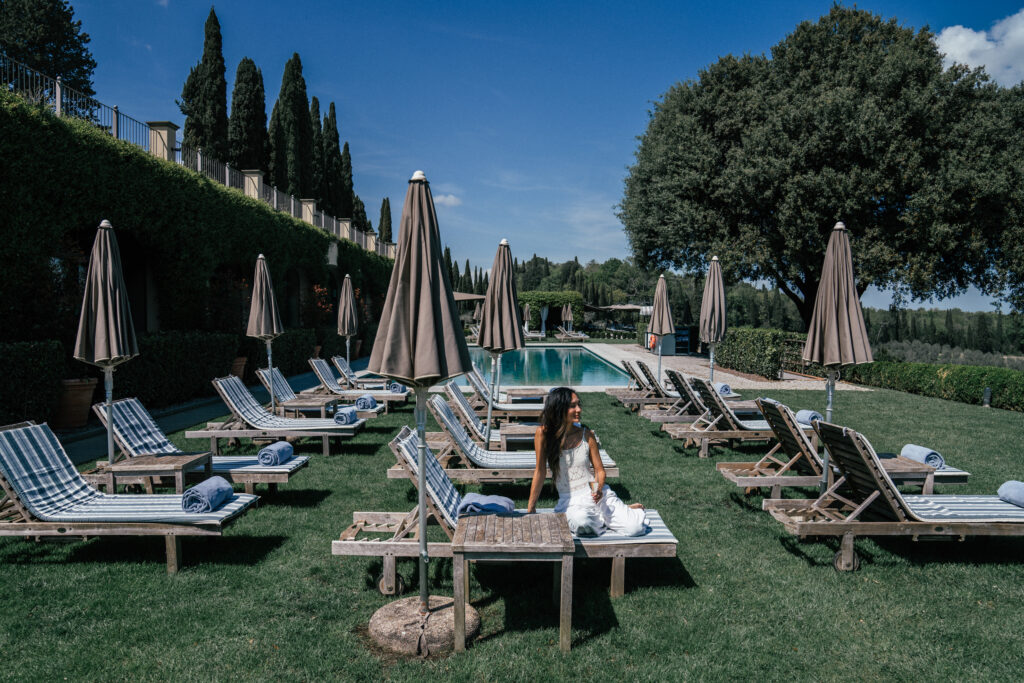 Photo diary from COMO Castello del Nero, a bucket list hotel stay in the heart of Tuscany, Italy. 