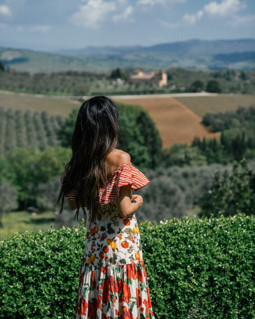 Photo diary from COMO Castello del Nero, a bucket list hotel stay in the heart of Tuscany, Italy. 