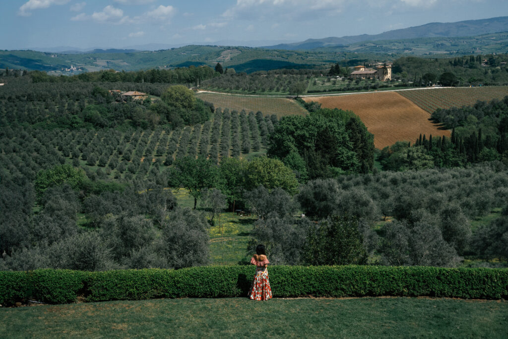 Photo diary from COMO Castello del Nero, a bucket list hotel stay in the heart of Tuscany, Italy. 