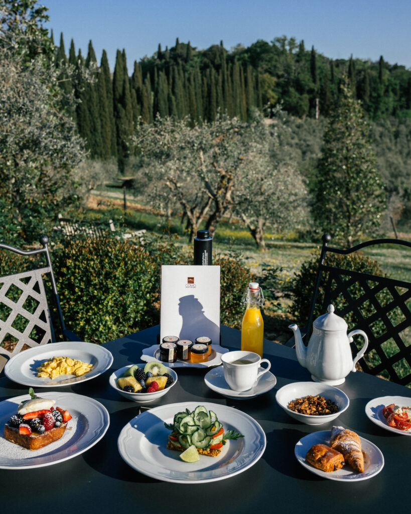 Photo diary from COMO Castello del Nero, a bucket list hotel stay in the heart of Tuscany, Italy. 