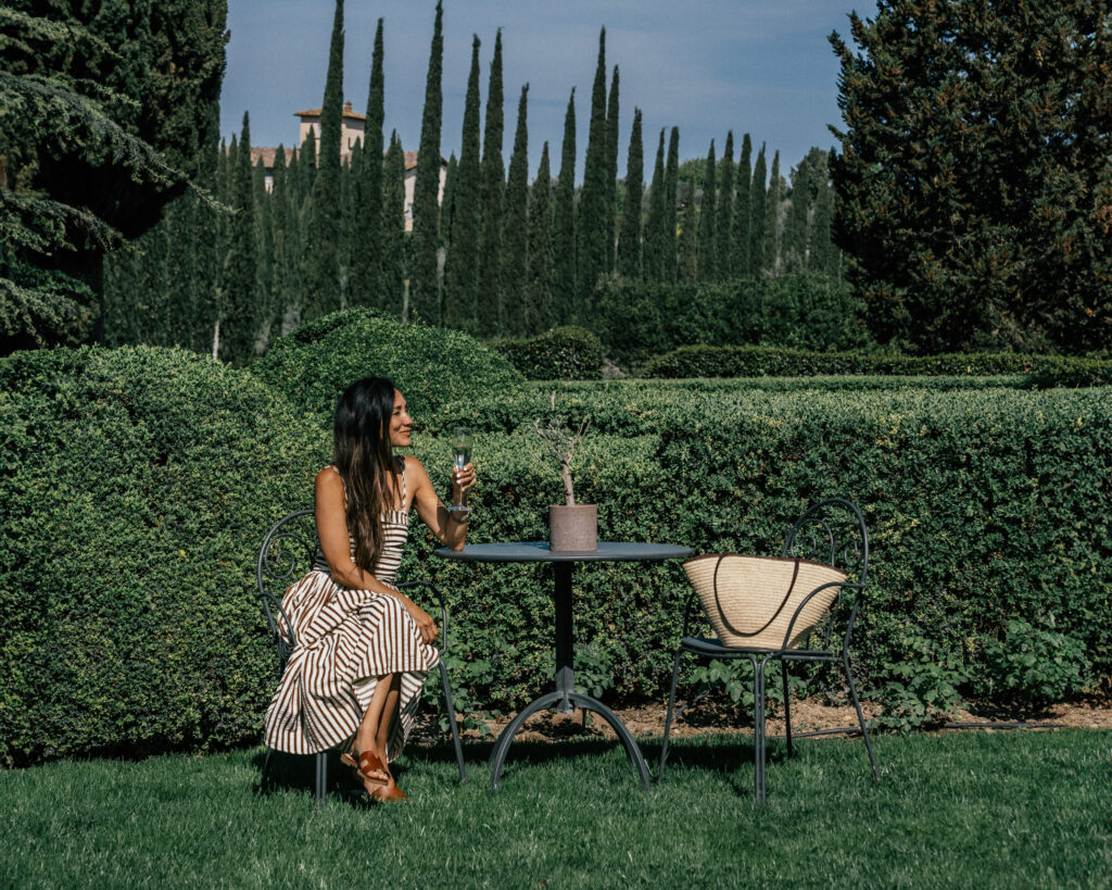 Photo diary from COMO Castello del Nero, a bucket list hotel stay in the heart of Tuscany, Italy. 